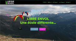 Desktop Screenshot of libre-envol.com